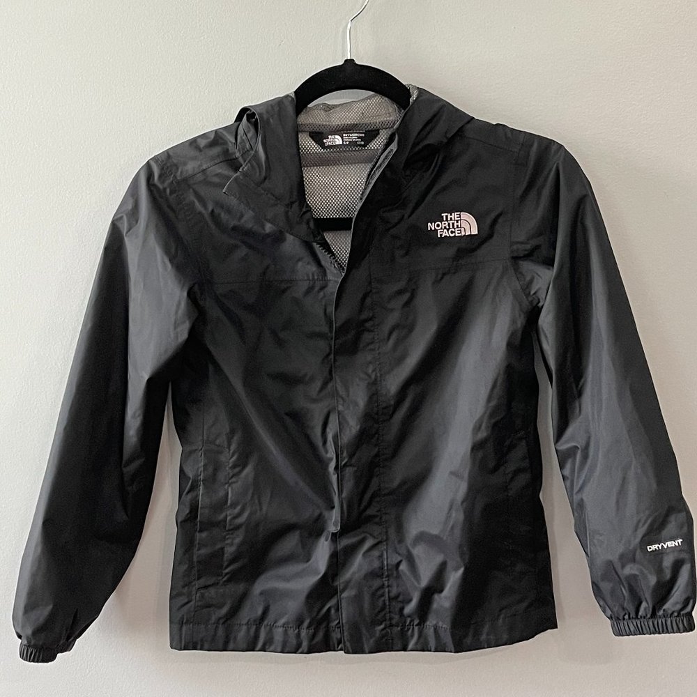 North Face Rain Jacket - YS (7-8)